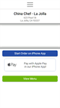 Mobile Screenshot of chinacheflajolla.com